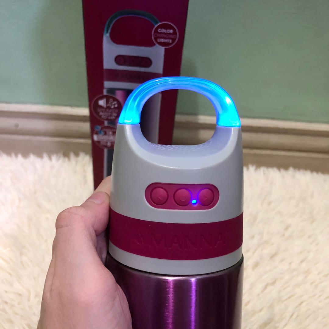 Manna water best sale bottle speaker