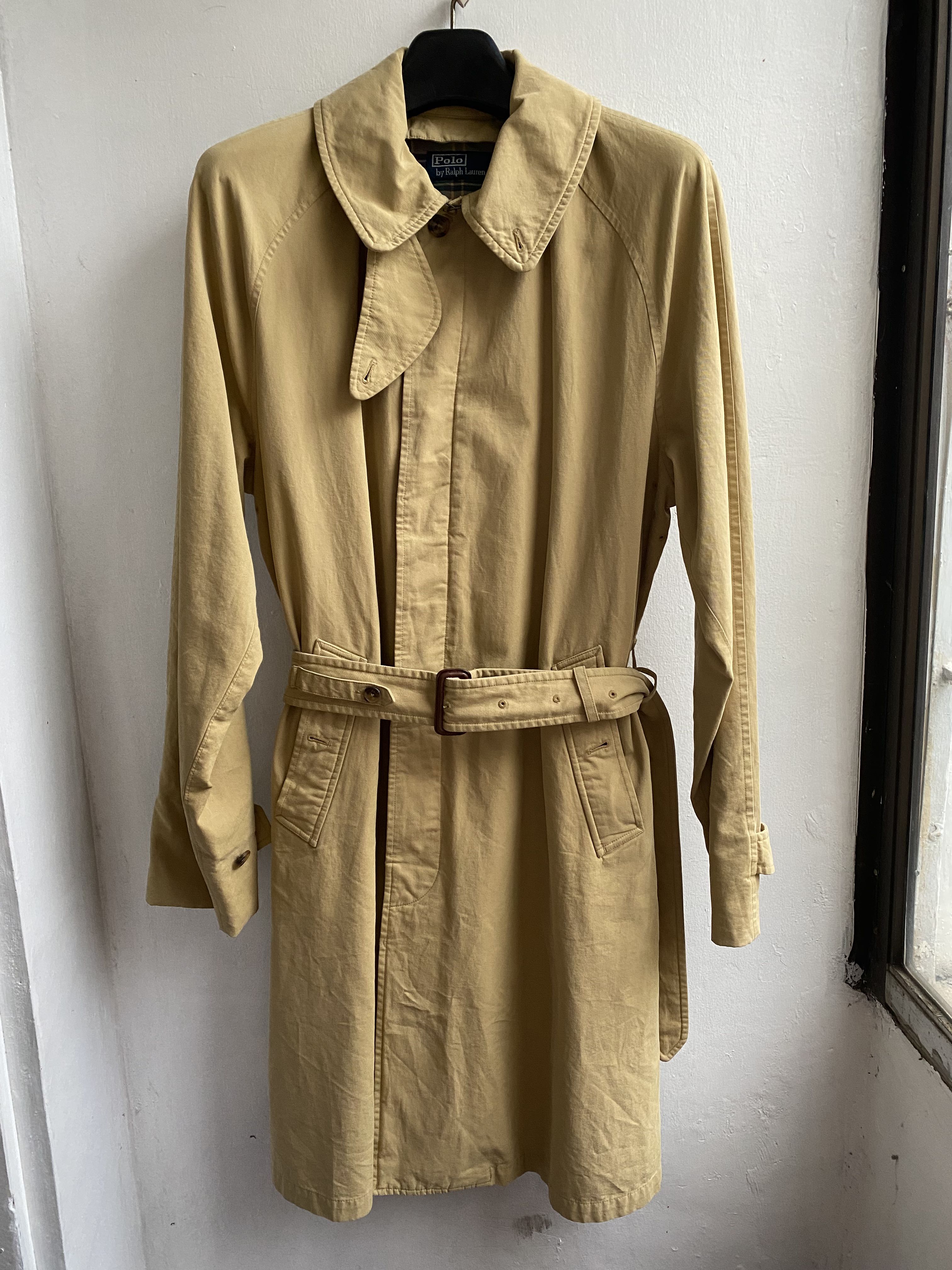 Authentic RALP LAUREN sample trench coat, Men's Fashion, Coats, Jackets ...