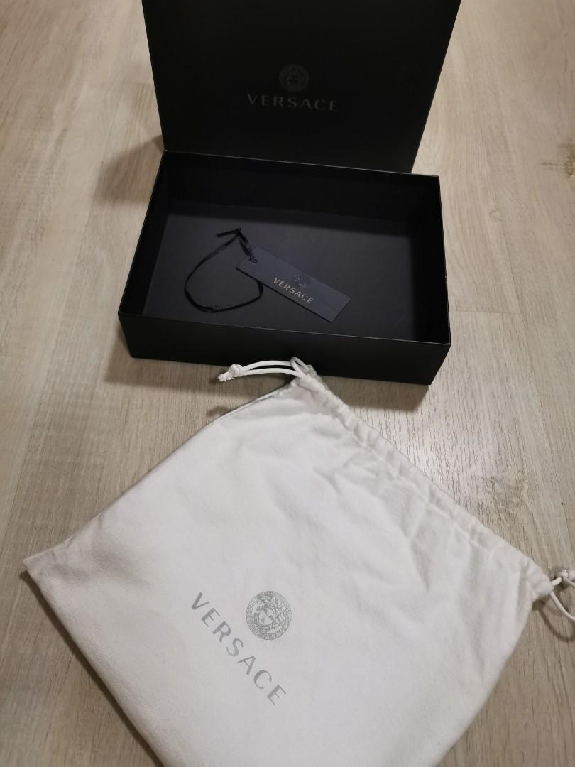 Authentic VERSACE box and dust bag