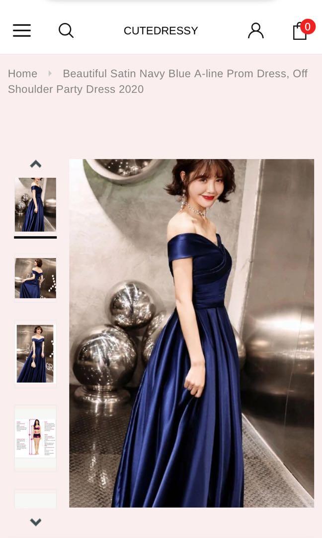 navy blue holiday dress