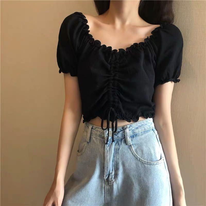 Black off shoulder hotsell sweetheart neckline top