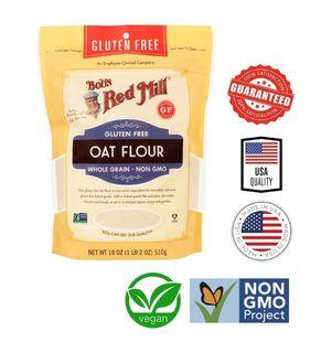 Bob's Red Mill Vegan, Non-GMO Gluten Free Oat Flour 1LB / 510g