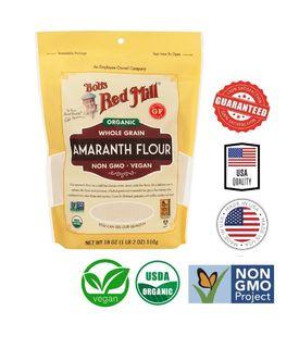 Bob's Red Mill Vegan, Non-GMO, Gluten Free Organic Amaranth Flour 1LB / 510g