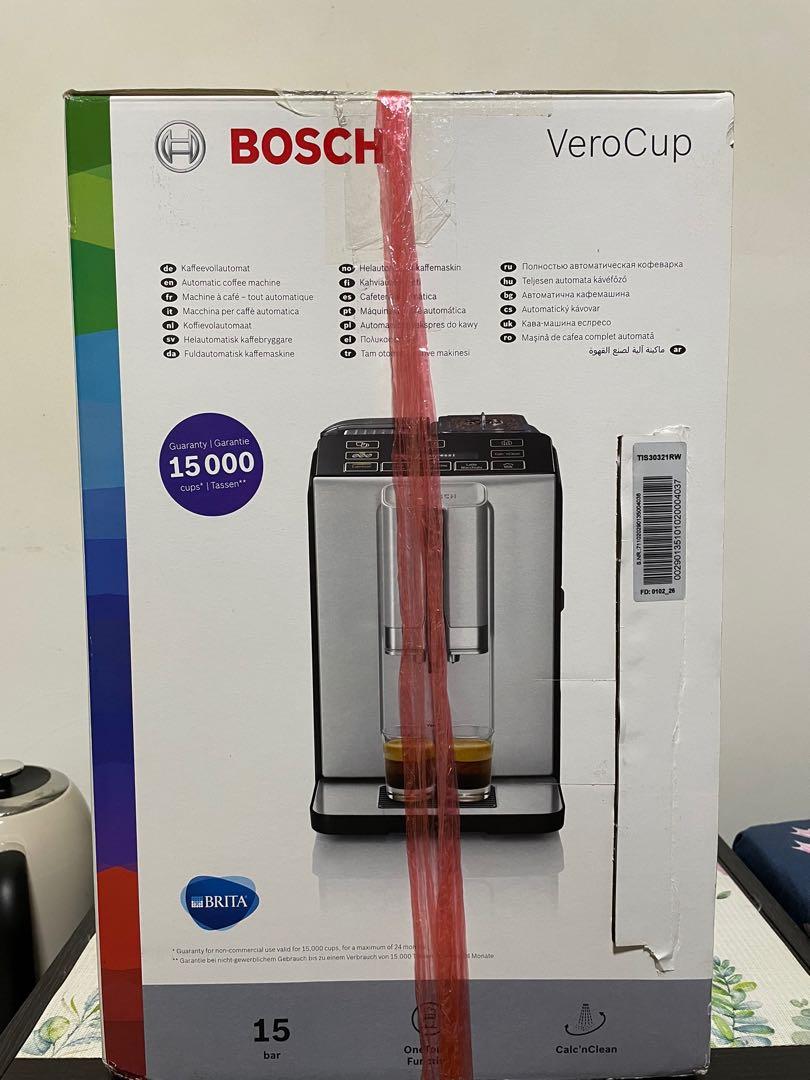 BOSCH Fully Automatic Coffee Machine VeroCup 300 Silver (BNIB) Espresso