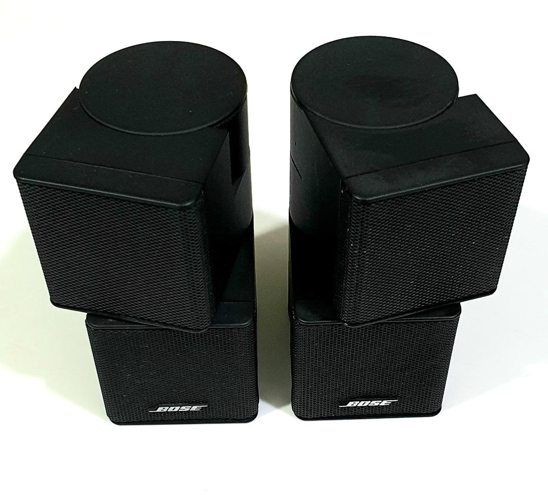 Bose Jewel Cube Speaker Black (Per Pair), Audio, Soundbars, Speakers Amplifiers on Carousell