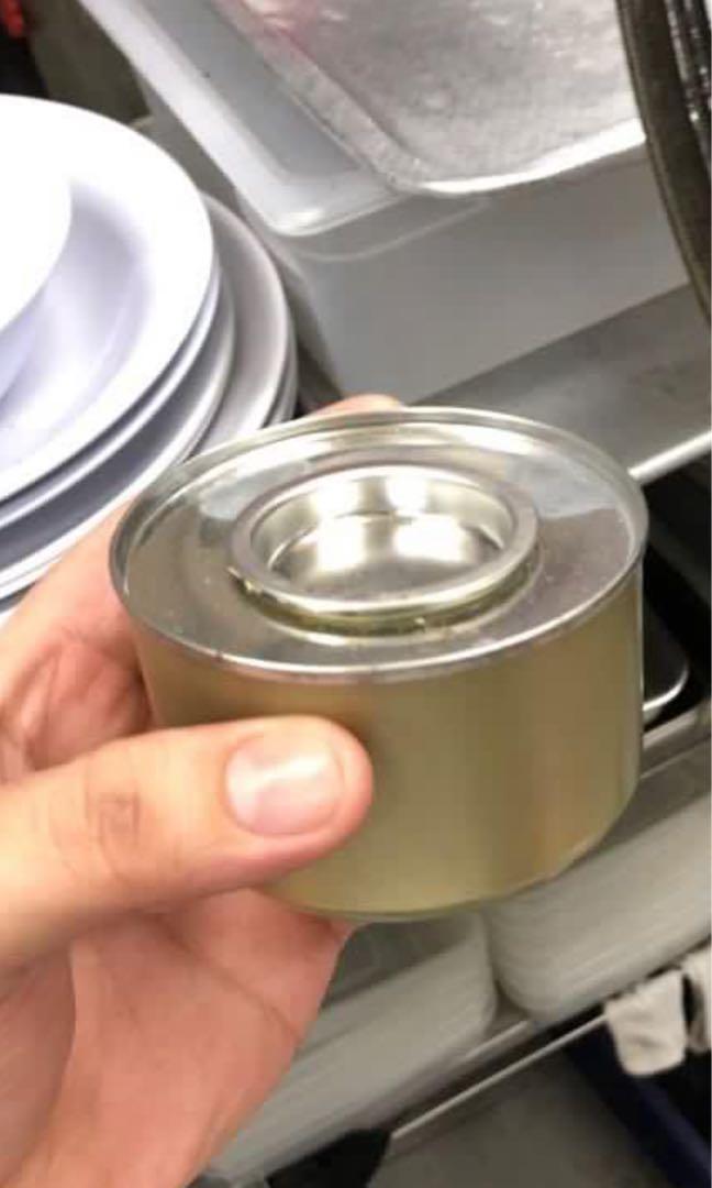 Can Wax fuel / Can solid fuel, Furniture & Home Living, Kitchenware