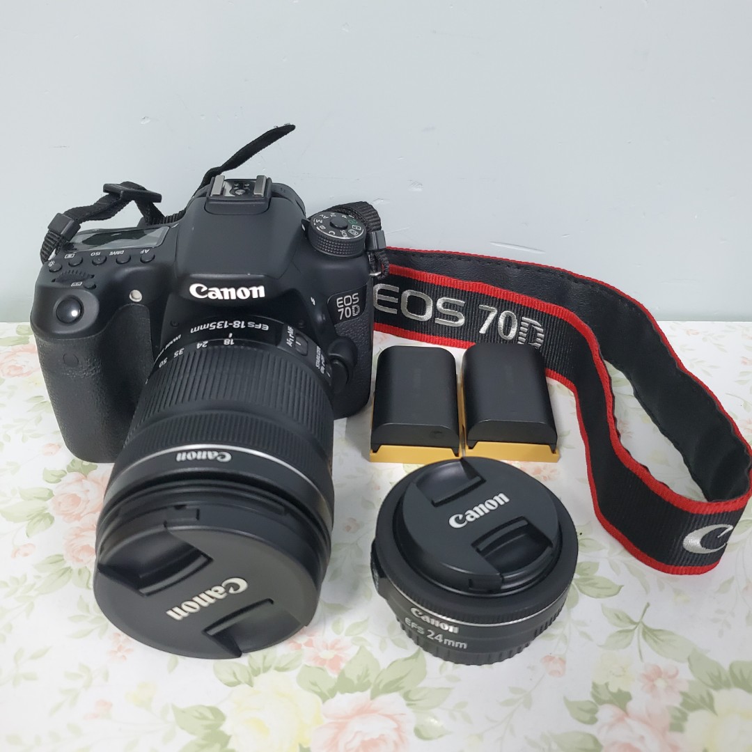 Canon EOS 70D 連EF-S 18-135mm f/3.5-5.6 IS STM KIT SET, 攝影器材, 鏡頭及裝備-  Carousell