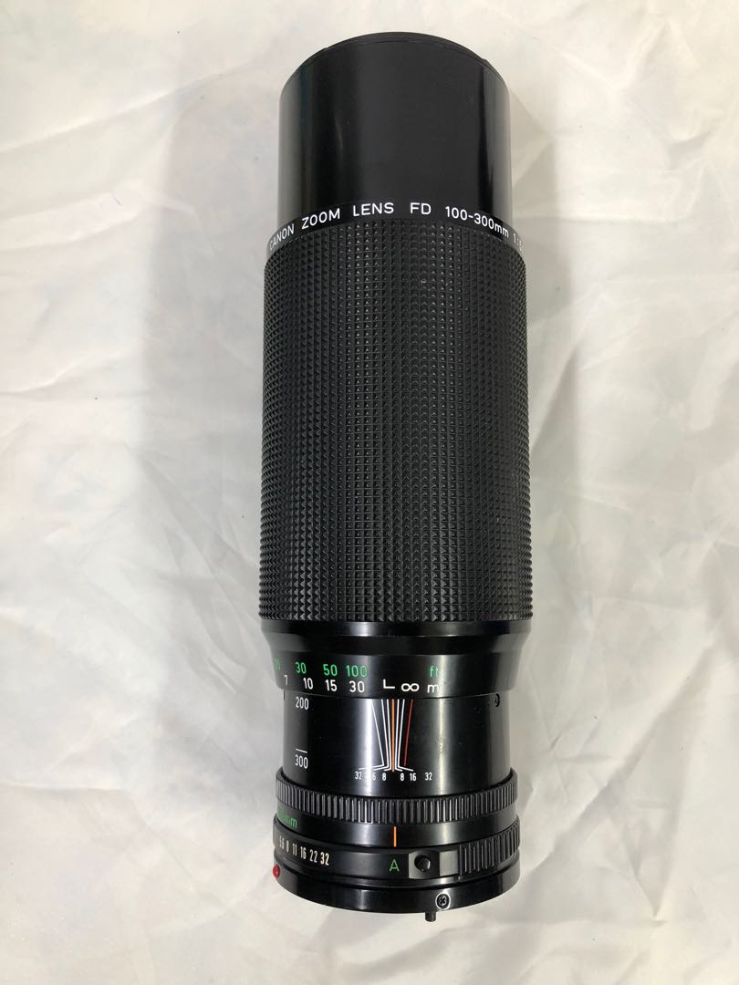 Canon FD 100-300mm f5.6, 攝影器材, 鏡頭及裝備- Carousell