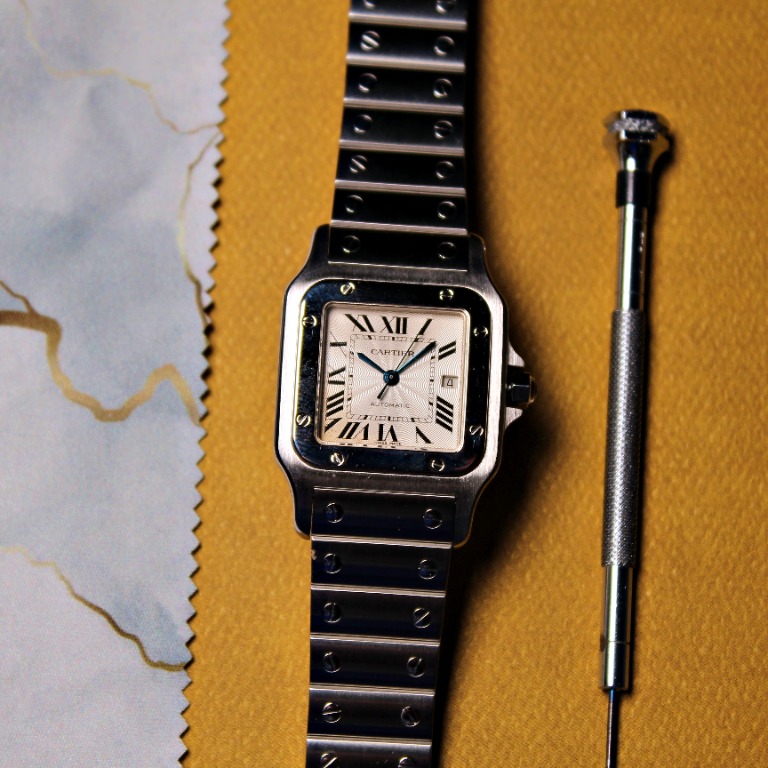 Cartier santos shop gordon gekko