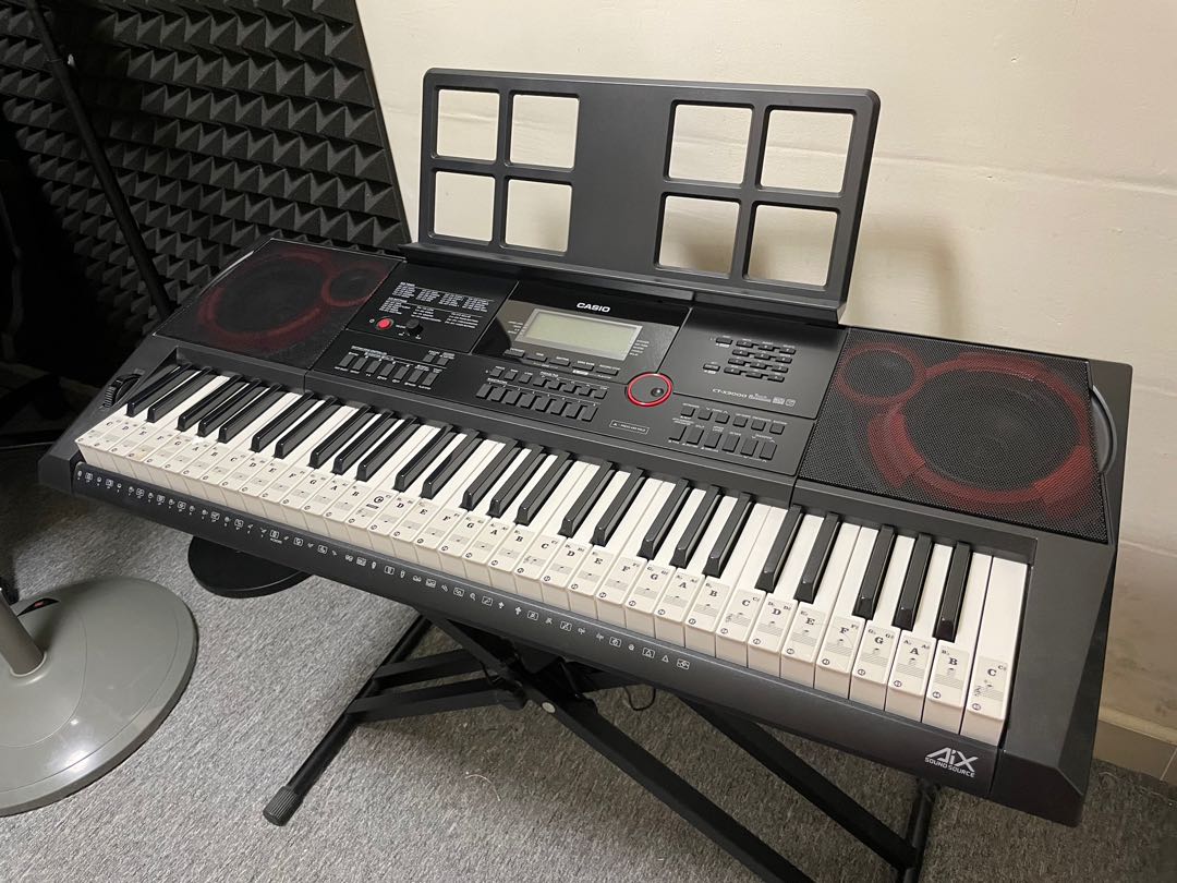 Gå ned Hound Bryde igennem Casio Keyboard CT-X3000, Hobbies & Toys, Music & Media, Musical Instruments  on Carousell
