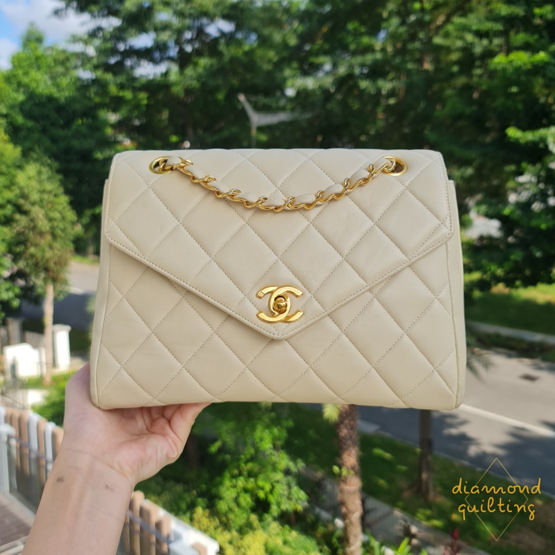 vintage chanel satin - Gem