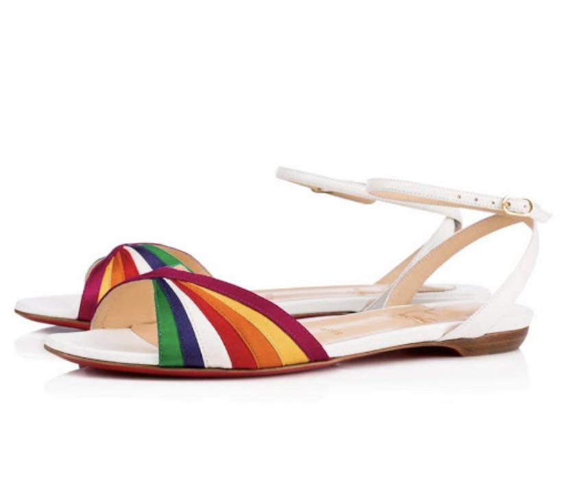 Christian louboutin rainbow best sale sandals