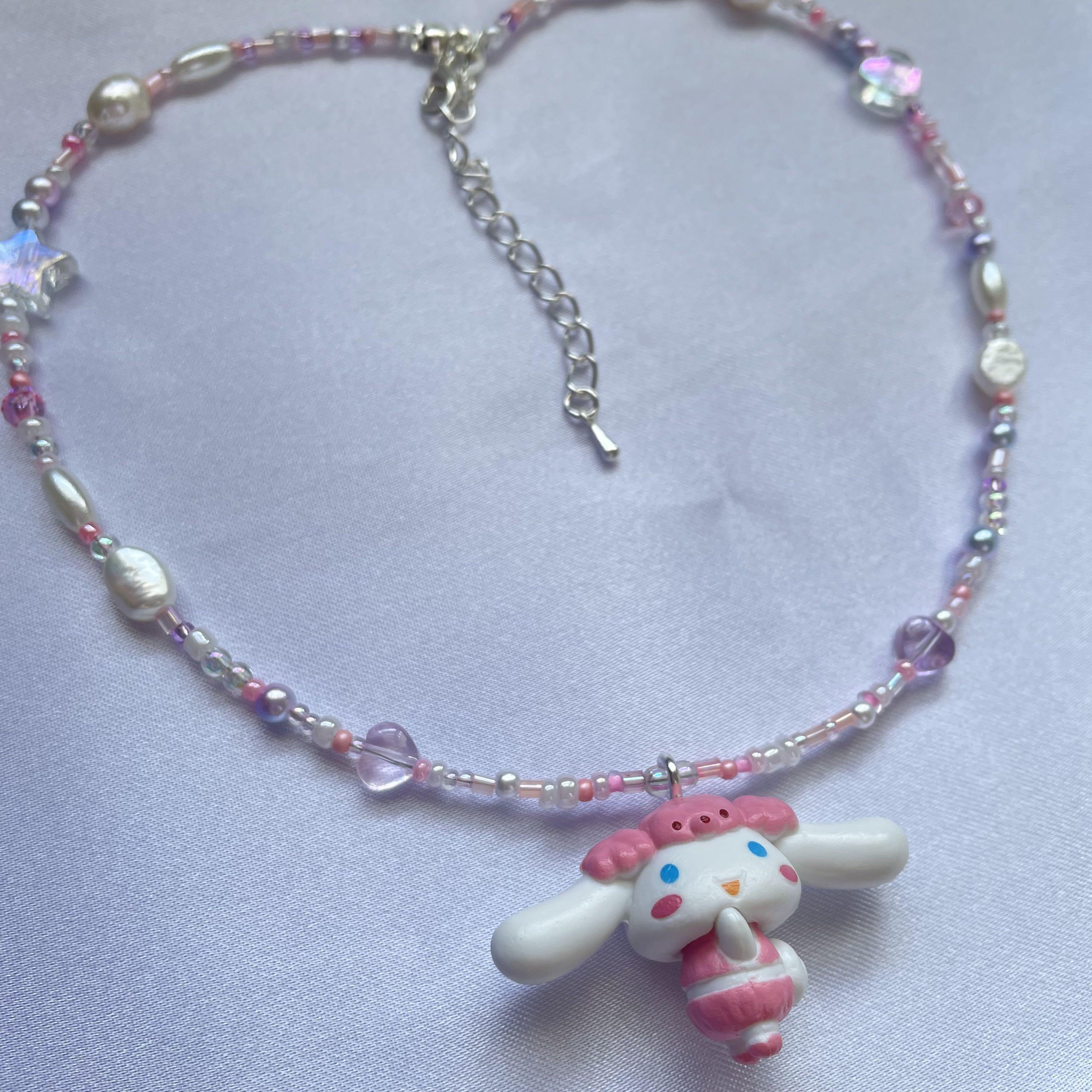 cinnamoroll necklace y2k, Women's Fashion, Jewelry & Organisers, Necklaces  on Carousell