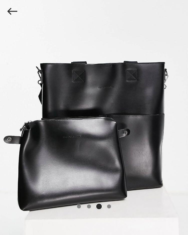Claudia canova shoulder clearance tote bag in black