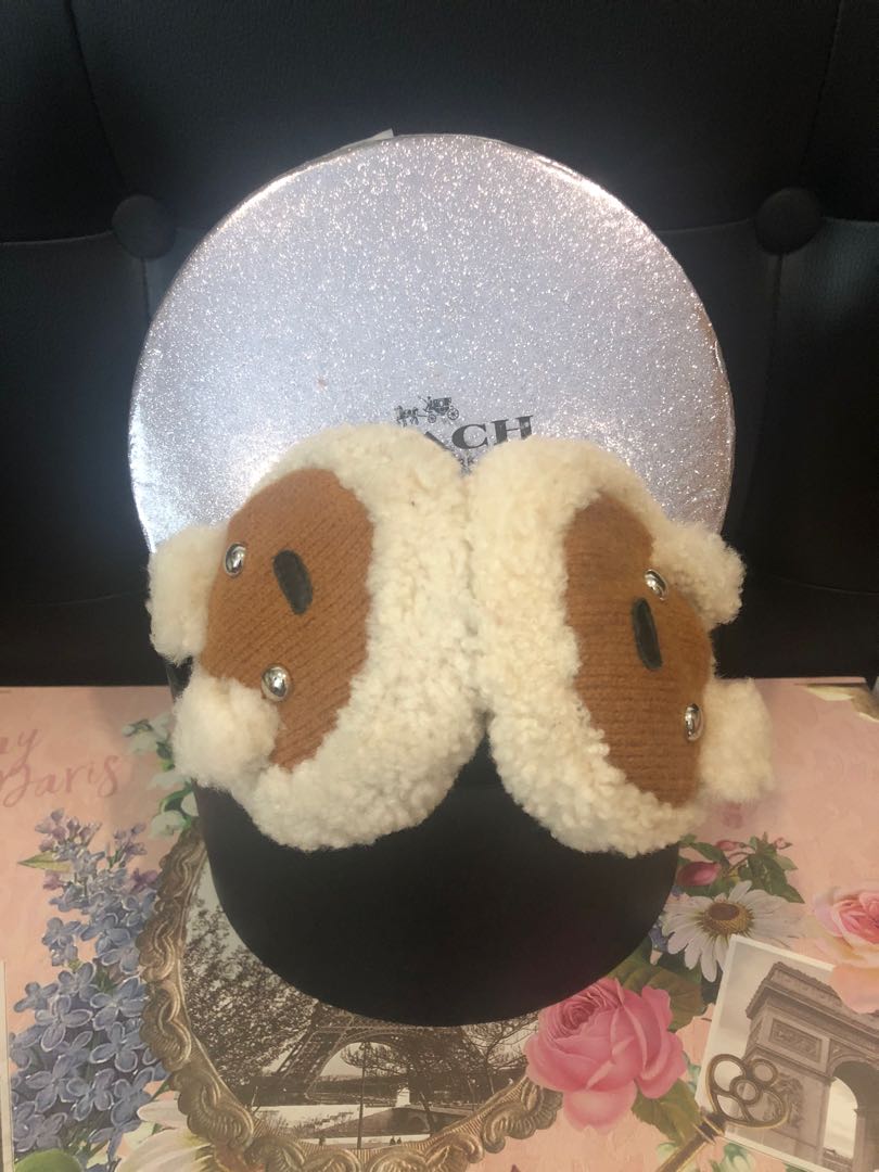Coach Ear Muffs, Luxury, Accessories on Carousell