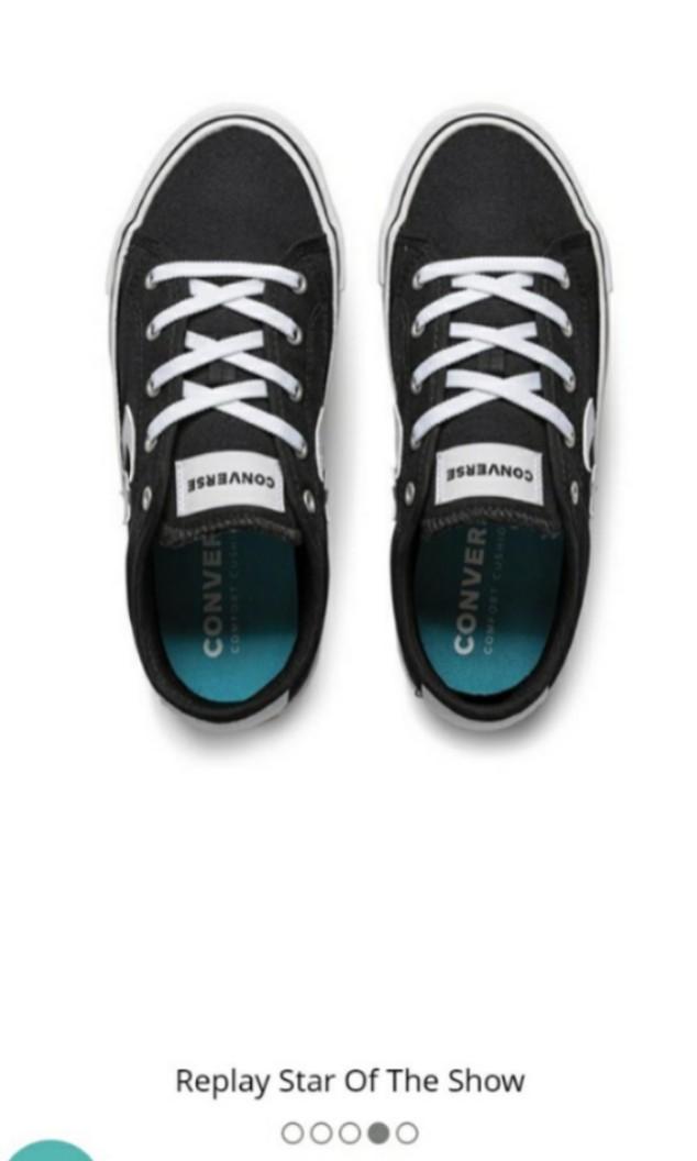 Converse replay star, Fesyen Wanita, Sepatu di Carousell