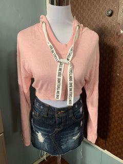 Croptop baby pink
