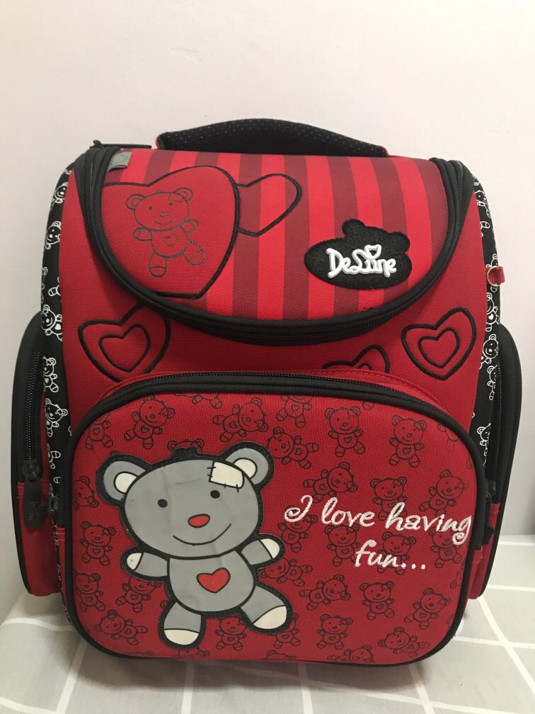 Delune school bag best sale review