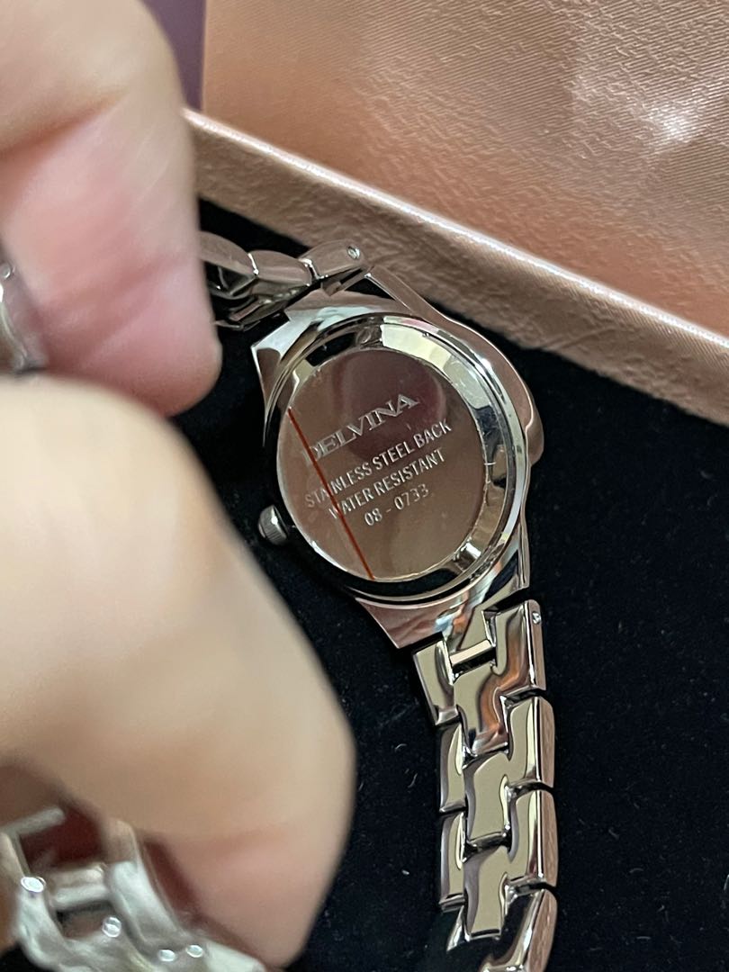 Delvina quartz watch price on sale