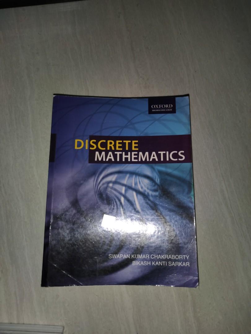 Math Textbook Discrete Math Discrete mathematics textbook, Hobbies & Toys, Books & Magazines ...