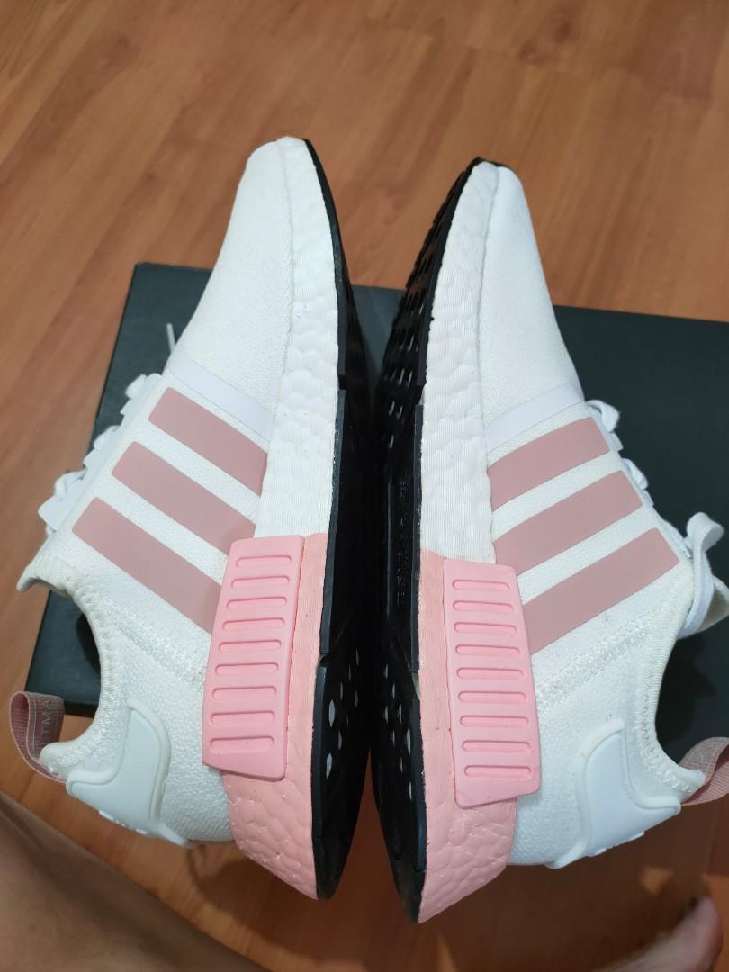 EURO 40 US8 Adidas NMD R1 Pink Ready Stock Women s Fashion