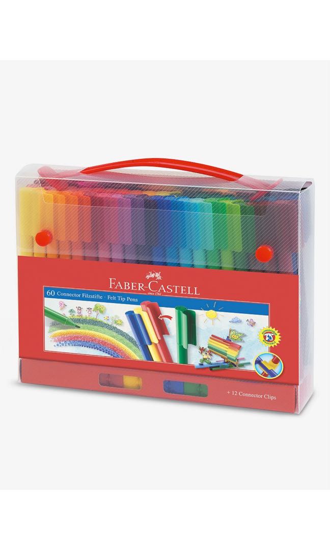 現貨包郵 Faber Castell Felt Tip Pens 60支 其他 其他 Carousell 現貨包郵 Faber Castell Felt Tip Pens 60支 其他 其他 Carousell