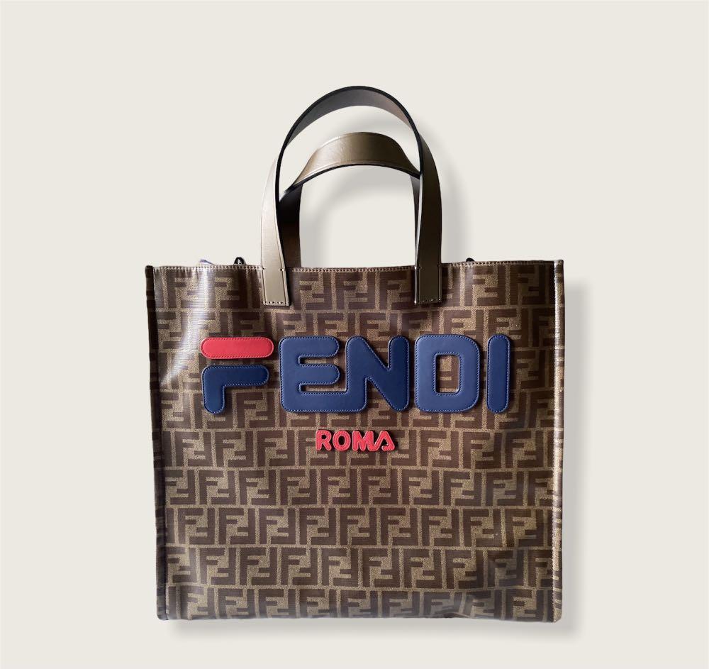 Fendi fila best sale tote bag