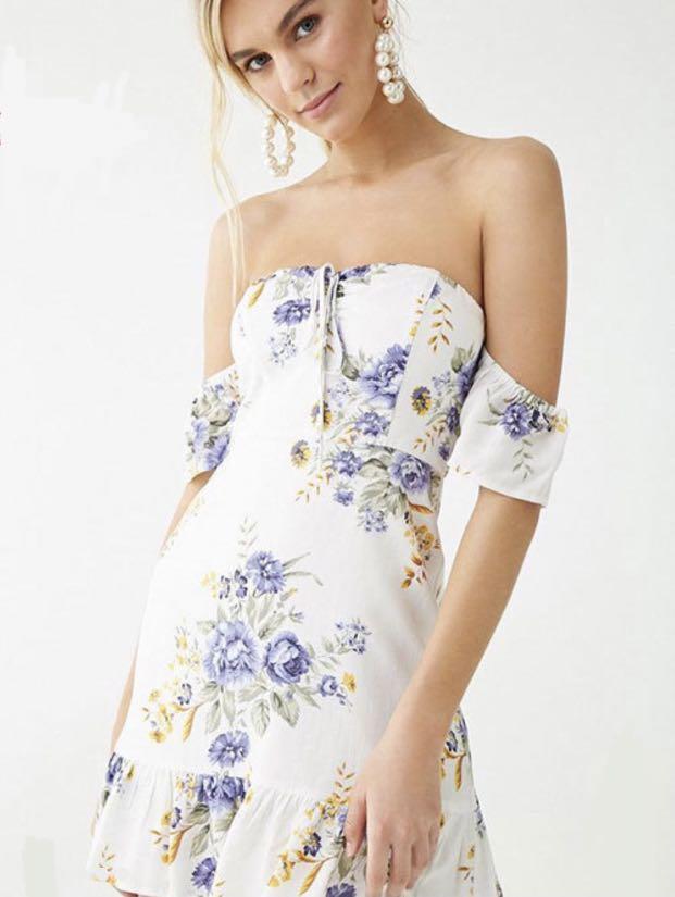 Forever 21 off the shoulder mini dress new arrivals