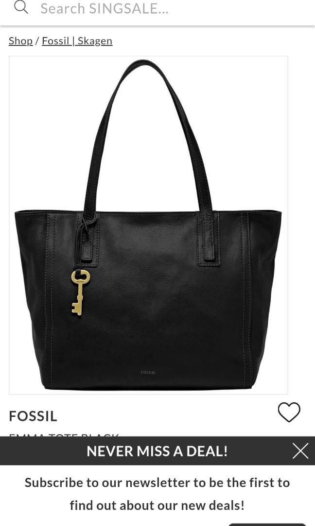 Fossil emma tote clearance