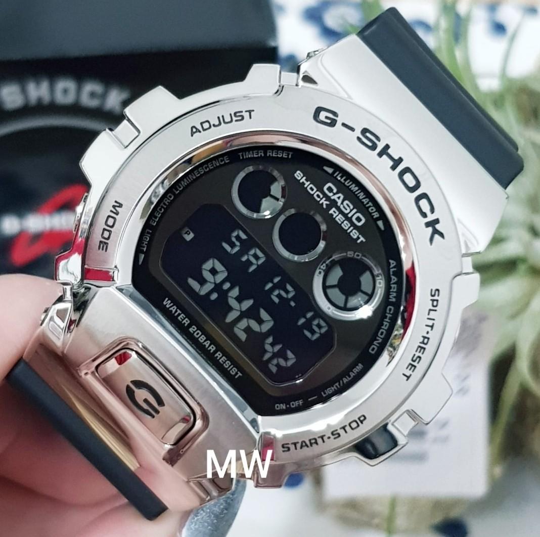 Men's digital watch sales with metal band