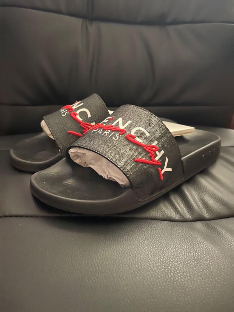 Givenchy slides Men s Fashion Footwear Flipflops and Slides on