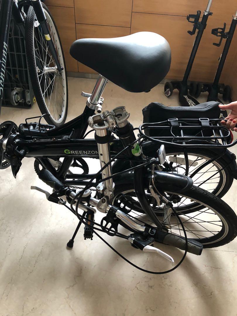 Greenzone folding bike on sale