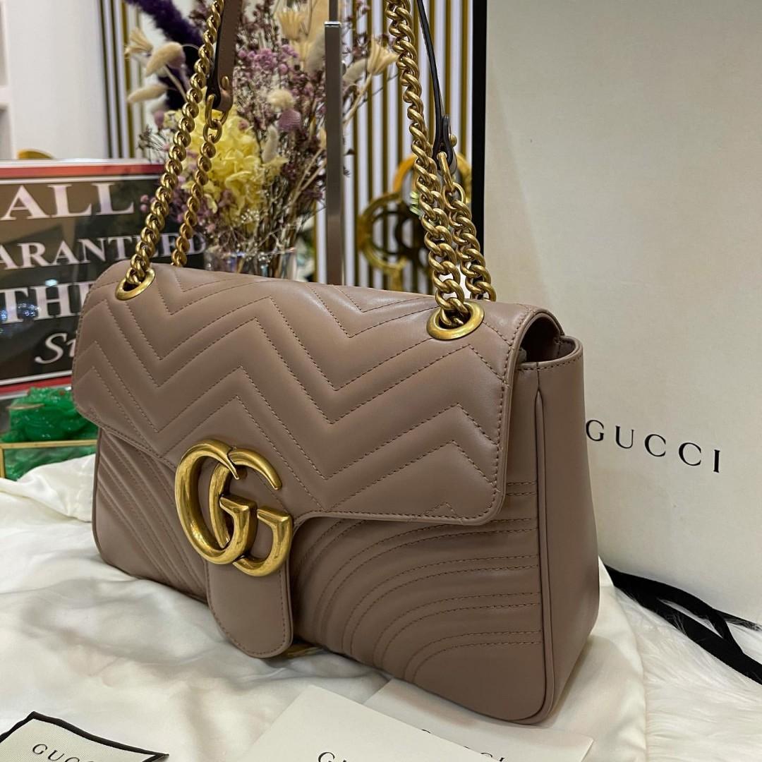 Gucci marmont flap medium sale