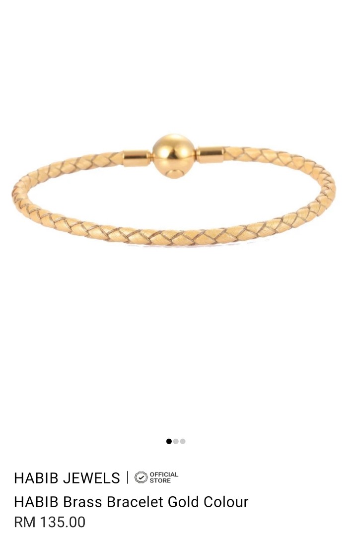 Habib brass bracelet hotsell