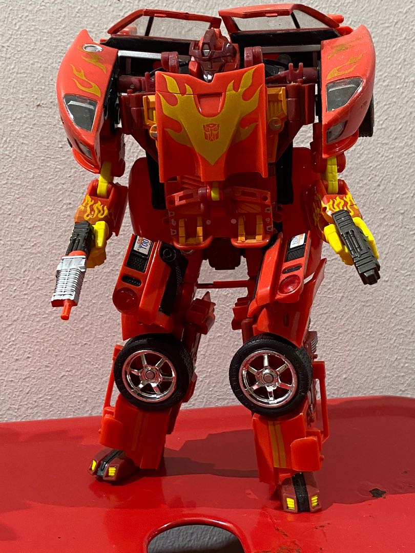 Hasbro alternator hot rod rodimus, Hobbies & Toys, Toys & Games on