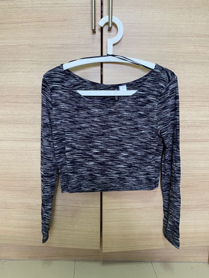 HnM crop top, Women's Fashion, Tops, Blouses on Carousell