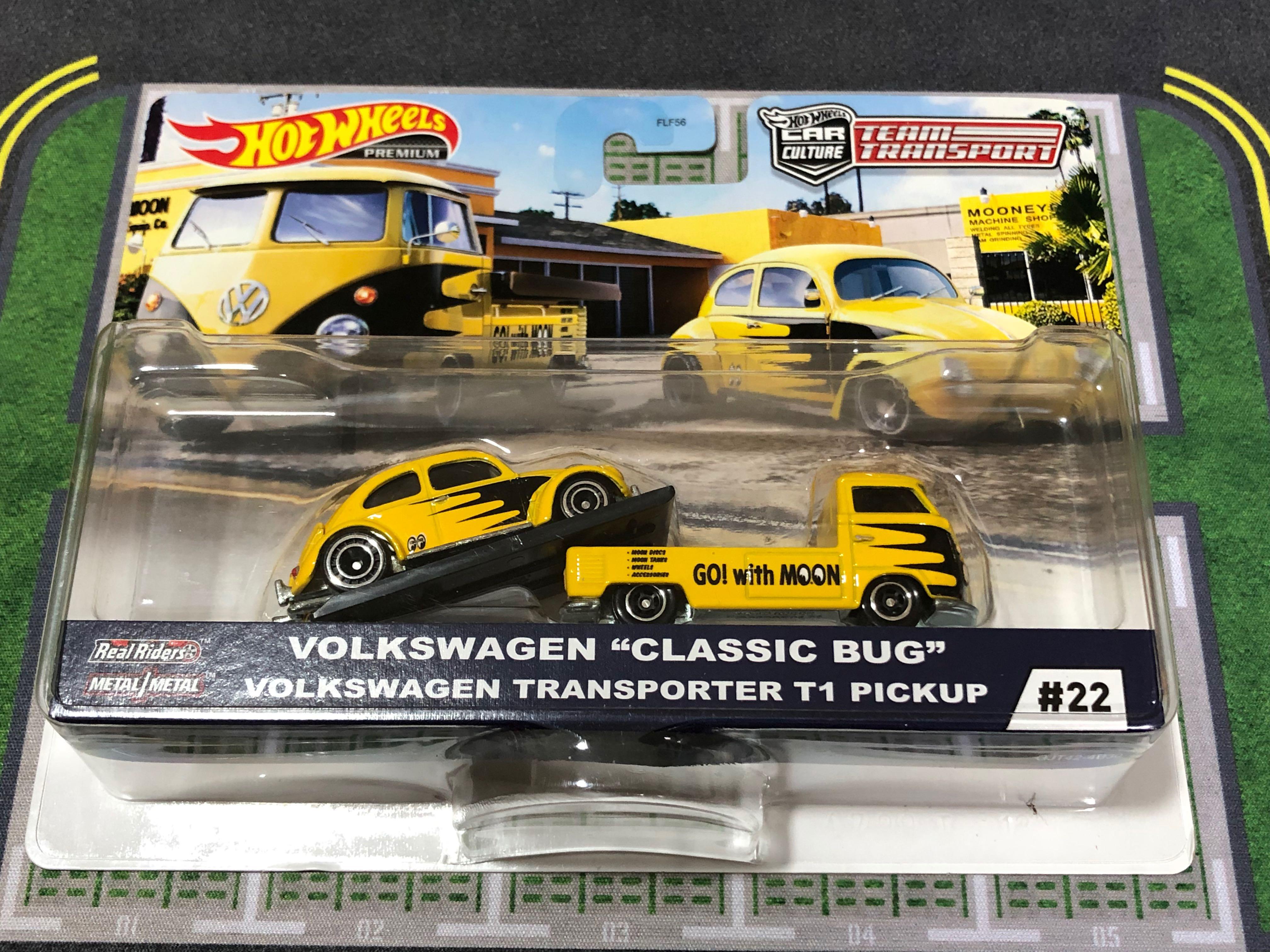 Hot Wheels Team Transport Volkswagen Classic Bug Volkswagen