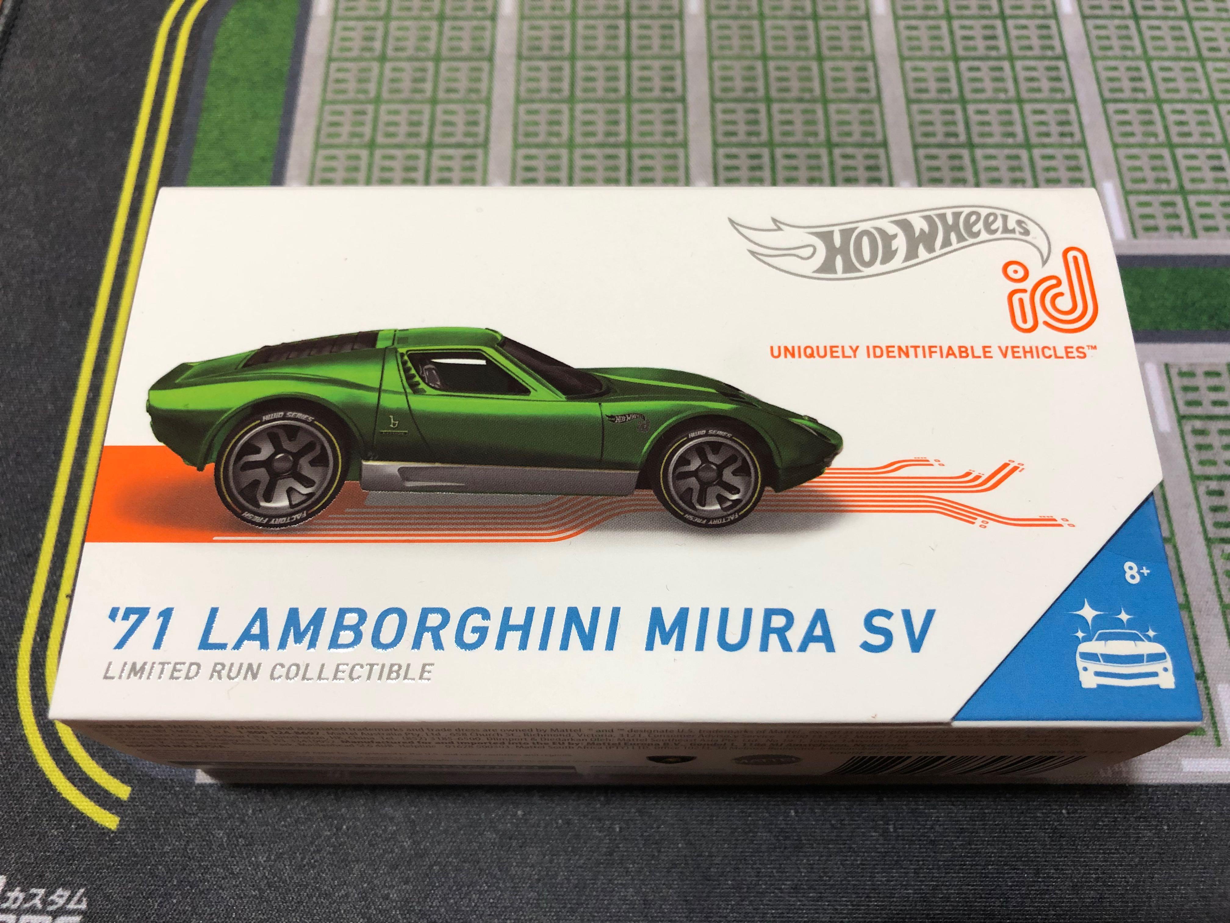 Hot wheels id miura 2025