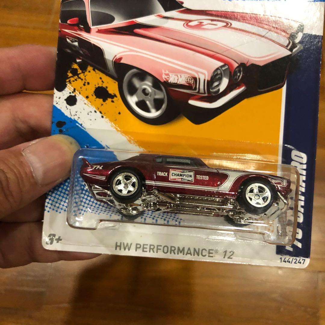 2012 Hot Wheels Super Treasure Hunt #144 70 Camaro Red W