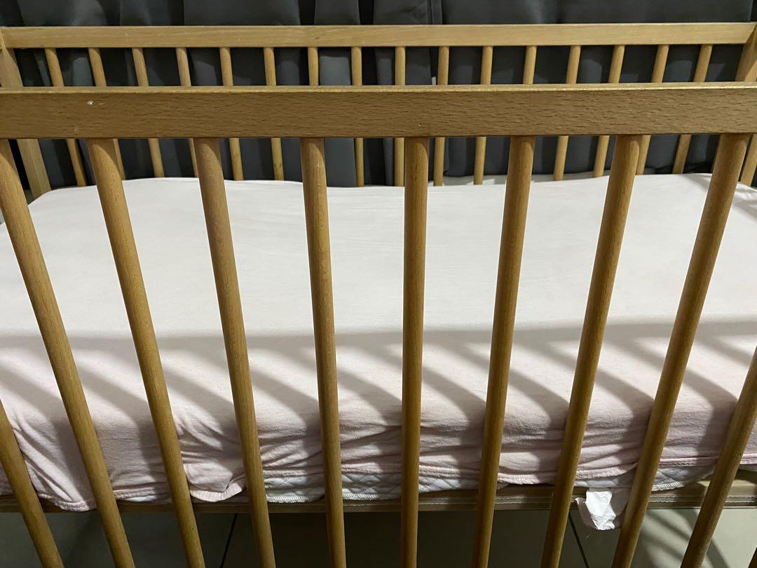 IKEA baby cot Sniglar Full Set, Babies & Kids, Baby Nursery & Kids