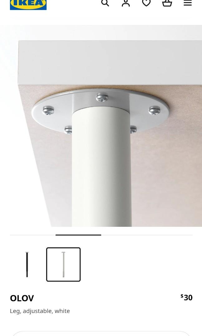IKEA OLOV legs, Furniture & Home Living, Furniture, Tables & Sets on