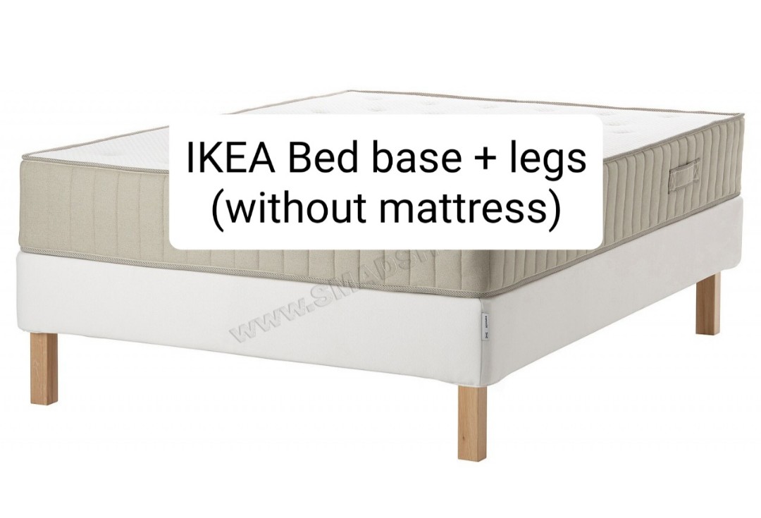IKEA bed base, 傢俬＆家居, 傢俬, 床架及床褥 Carousell