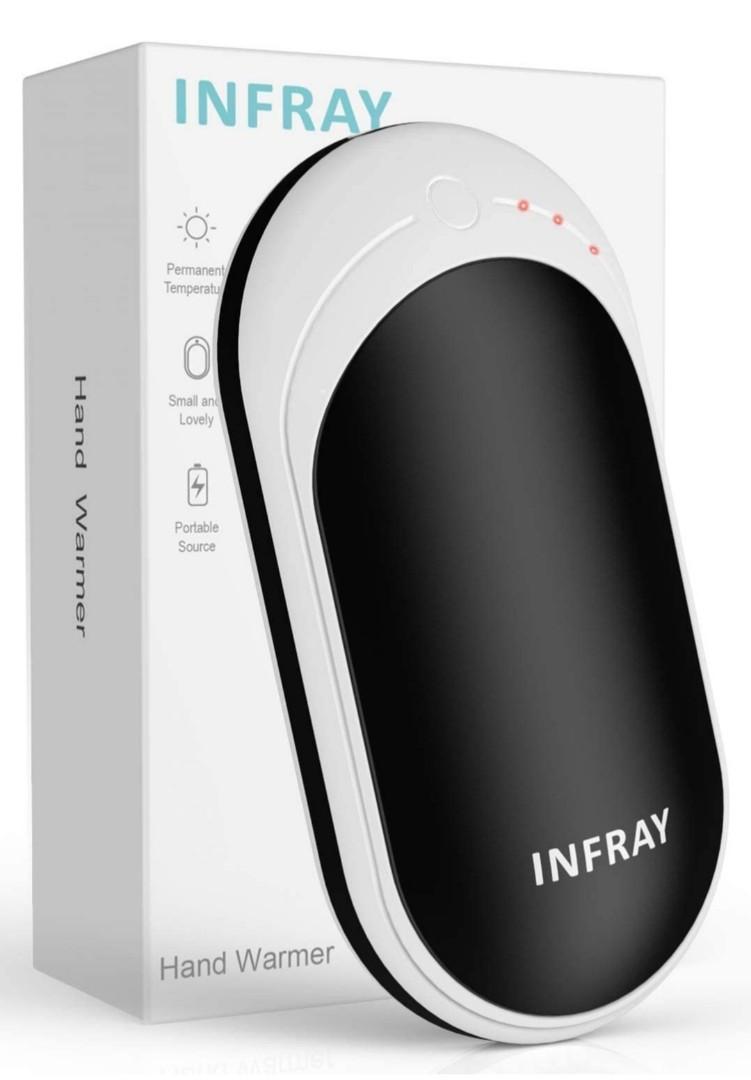 infray Hand Warmers, USB Rechargeable 5200mAh Power Bank ...