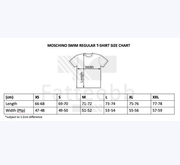 INSTOCK Moschino Swim Series Tees Men s Fashion Tops Sets Tshirts Polo Shirts on Carousell