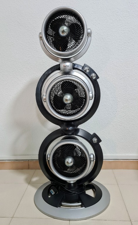 Iona Triple Turbo Air Circulator QQ Fan (GLQQ888), Furniture & Home ...