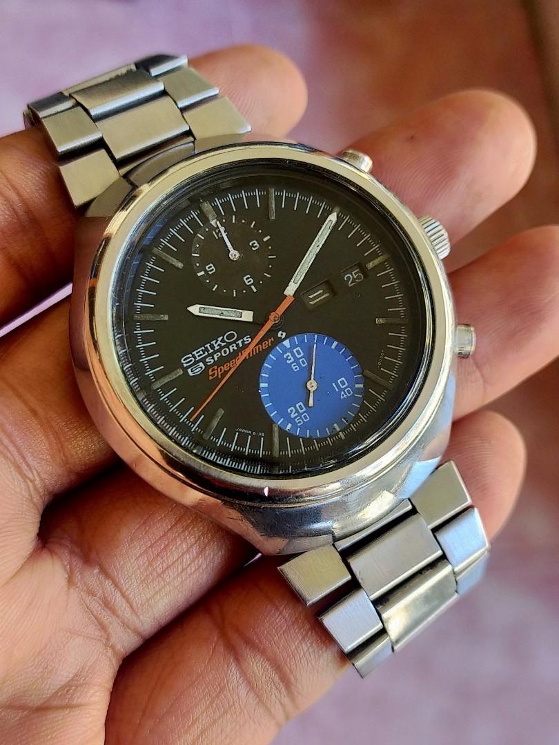 Jam Tangan Seiko Zara Tokei Chronograph Automatic Japan Vintage