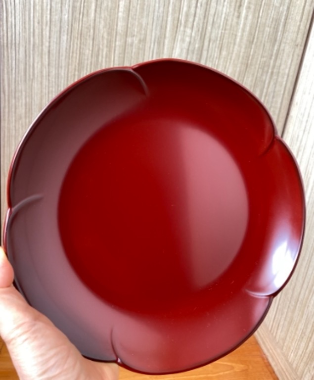 Japanese lacquerware plate Yamada Heiando (for starter, dinner