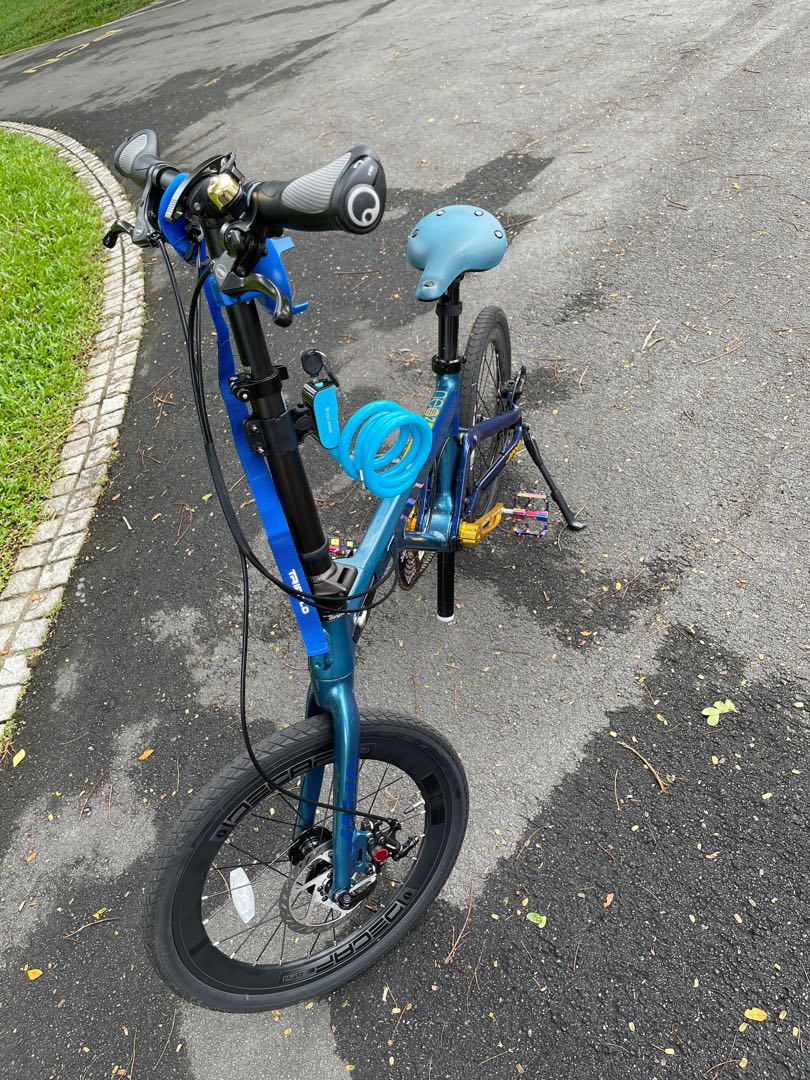 JAVA NEO 2 20" Disc Brake Folding Bike, Sports Equipment, Bicycles