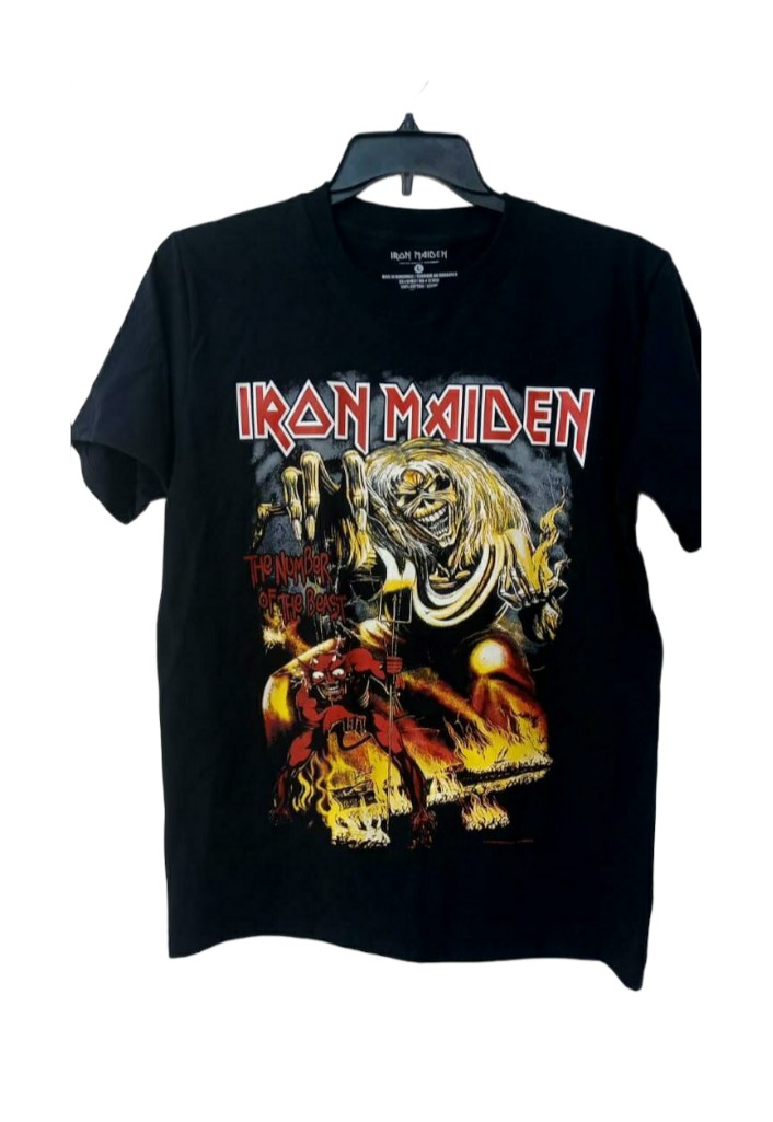 Kaos Band Iron Maiden The Number Of The 