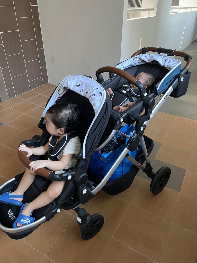 keenz double stroller
